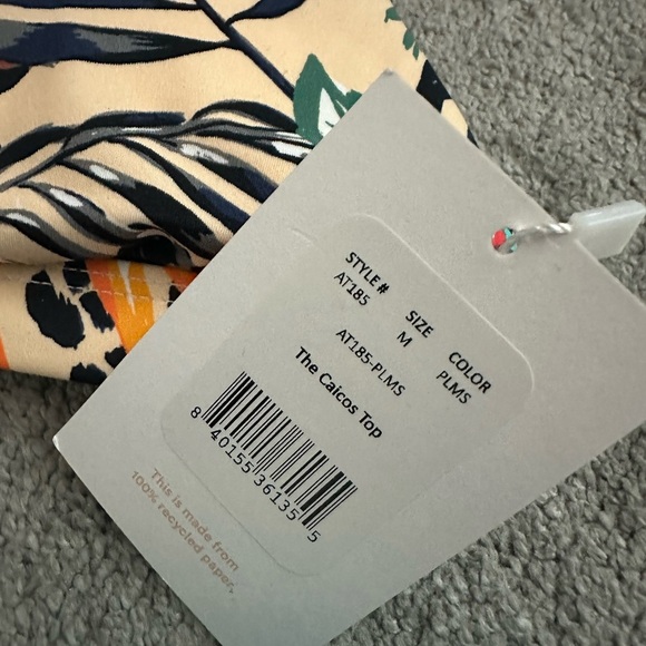 Andie Swim Bikini Bundle 6-piece Hipster Riviera Bermuda Caicos Scala Top Medium - Picture 6 of 8